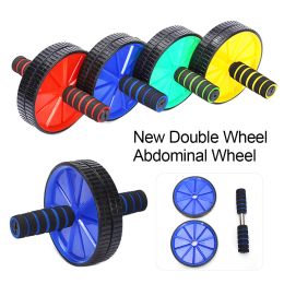 Home Gym Exercise Fitness Abdominal Muscle Training Slimming Dual Wheel Roller