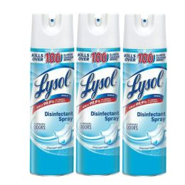 Lysol Disinfectant Crisp Linen Spray Ocean 12.5OZ