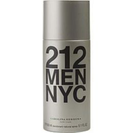 212 By Carolina Herrera Deodorant Spray 5 Oz For Men