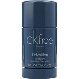 Ck Free By Calvin Klein Deodorant Stick Alcohol Free 2.6 Oz For Men