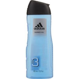 Adidas After Sport By Adidas 3 Body, Hair And Face Shower Gel 13.5 Oz For Men