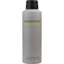 Kenneth Cole Reaction By Kenneth Cole Body Spray 6 Oz For Men